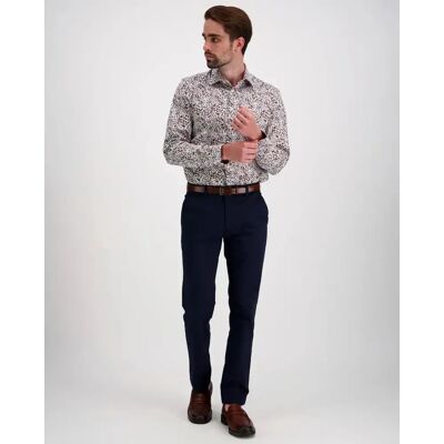 SELECTED HOMME Slhslimperformance aop shirt pukupaita - Miehet - Size: S SELECTED HOMME Slhslimperformance aop shirt pukupaita - Miehet - Size: S