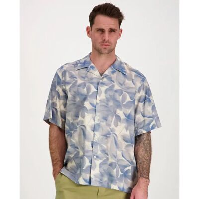 SELECTED Slhrlxair mix ss shirt lyhythihainen kauluspaita - Miehet - Size: L SELECTED Slhrlxair mix ss shirt lyhythihainen kauluspaita - Miehet - Size: L