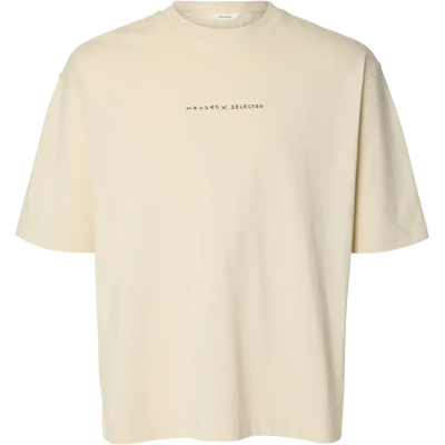 SELECTED HOMME T-paita Slhrelaxnorman license ss tee - Miehet - Size: S SELECTED HOMME T-paita Slhrelaxnorman license ss tee - Miehet - Size: S