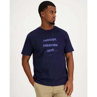 Makia Wave T-paita - Miehet - Size: L Makia Wave T-paita - Miehet - Size: L