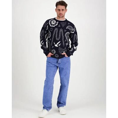 Makia Beam Neule - Miehet - Size: L Makia Beam Neule - Miehet - Size: L