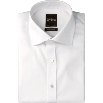 Oscar Jacobson kauluspaita Cut Away Slim Fit Non Iron Twill - Miehet - Size: 42 Oscar Jacobson kauluspaita Cut Away Slim Fit Non Iron Twill - Miehet - Size: 42