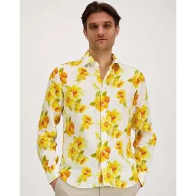 Stenströms Regular fit pellavapaita - Miehet - Size: L Stenströms Regular fit pellavapaita - Miehet - Size: L