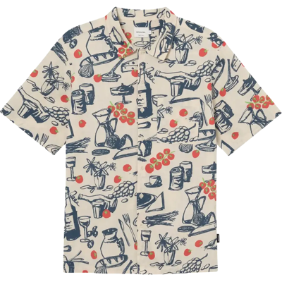 Dedicated Brantevik lyhythihainen kauluspaita - Miehet - Size: L Dedicated Brantevik lyhythihainen kauluspaita - Miehet - Size: L