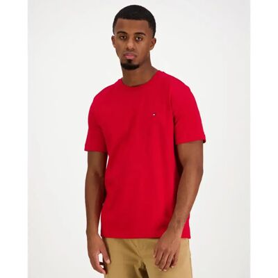 Tommy Hilfiger Ess seasonal reg fit solid tee t-paita - Miehet - Size: L Tommy Hilfiger Ess seasonal reg fit solid tee t-paita - Miehet - Size: L