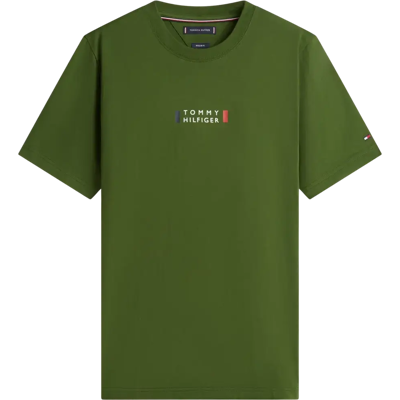 Tommy Hilfiger Brand love small center tee t-paita - Miehet - Size: S Tommy Hilfiger Brand love small center tee t-paita - Miehet - Size: S