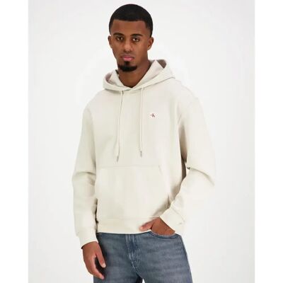 Calvin Ls eu 350terry badge hoodie huppari - Miehet - Size: XL Calvin Ls eu 350terry badge hoodie huppari - Miehet - Size: XL