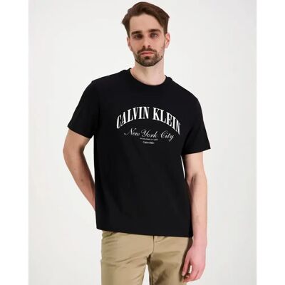 Calvin 20s march graphic seasonal t-paita - Miehet - Size: L Calvin 20s march graphic seasonal t-paita - Miehet - Size: L