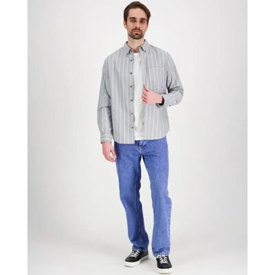 Calvin Ls stripe oxford classic shirt kauluspaita - Miehet - Size: L Calvin Ls stripe oxford classic shirt kauluspaita - Miehet - Size: L