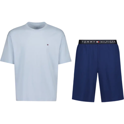 Tommy Hilfiger shortsipyjama - Miehet - Size: XL Tommy Hilfiger shortsipyjama - Miehet - Size: XL