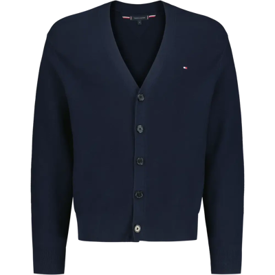 Tommy Hilfiger Cool touch structure cardigan neuletakki - Miehet - Size: XXL Tommy Hilfiger Cool touch structure cardigan neuletakki - Miehet - Size: XXL
