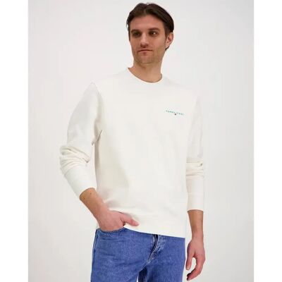 Tommy Jeans Tjm reg linear crew ext t-paita - Miehet - Size: S Tommy Jeans Tjm reg linear crew ext t-paita - Miehet - Size: S
