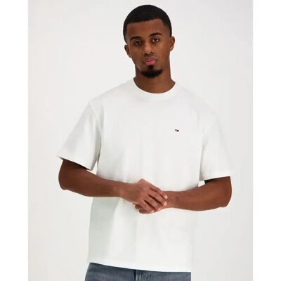 Tommy Jeans Tjm rlx sflag ss tee t-paita - Miehet - Size: L Tommy Jeans Tjm rlx sflag ss tee t-paita - Miehet - Size: L
