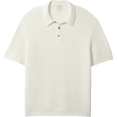 Calvin neulepusero Textured Polo - Miehet - Size: L Calvin neulepusero Textured Polo - Miehet - Size: L