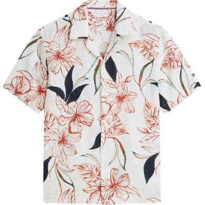 Tommy Hilfiger klpaita Linen resort prt ss rf shirt - Miehet - Size: M Tommy Hilfiger klpaita Linen resort prt ss rf shirt - Miehet - Size: M