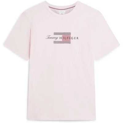 Tommy Hilfiger t-paita Script flag regular tee - Miehet - Size: XXL Tommy Hilfiger t-paita Script flag regular tee - Miehet - Size: XXL