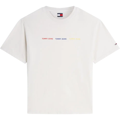 Tommy Jeans t-paita Tjm reg tj repeat ss tee - Miehet - Size: M Tommy Jeans t-paita Tjm reg tj repeat ss tee - Miehet - Size: M