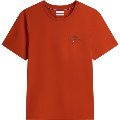 Tommy Hilfiger t-paita Script stack regular tee - Miehet - Size: XXL Tommy Hilfiger t-paita Script stack regular tee - Miehet - Size: XXL
