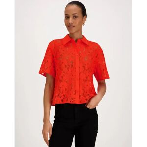 Mos Mosh MMLia River SS Lace Shirt pusero - Naiset - Size: XL Mos Mosh MMLia River SS Lace Shirt pusero - Naiset - Size: XL