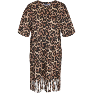 Noisy May Nmkeyla aop s/s fringe t-paita - Naiset - Size: S Noisy May Nmkeyla aop s/s fringe t-paita - Naiset - Size: S