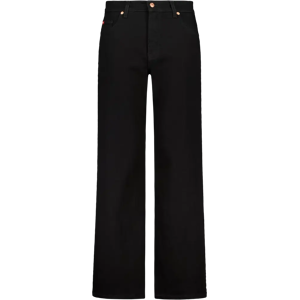 Lee Cooper LC ISA 2287 mustat Wide leg regular fit farkut - Naiset - Size: W35/L32 Lee Cooper LC ISA 2287 mustat Wide leg regular fit farkut - Naiset - Size: W35/L32
