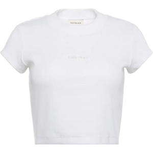 Calvin Monologo Baby Rib t-paita - Naiset - Size: S Calvin Monologo Baby Rib t-paita - Naiset - Size: S