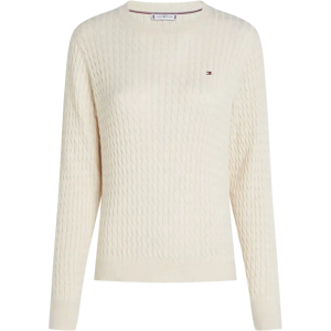 Tommy Hilfiger Co Cable c-nk neule - Naiset - Size: M Tommy Hilfiger Co Cable c-nk neule - Naiset - Size: M