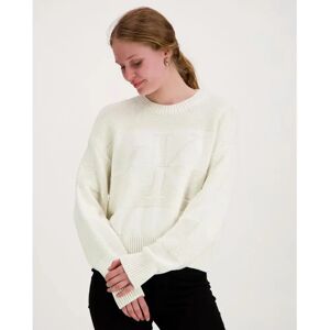 Calvin Ls tonal logo collegepaita - Naiset - Size: S Calvin Ls tonal logo collegepaita - Naiset - Size: S