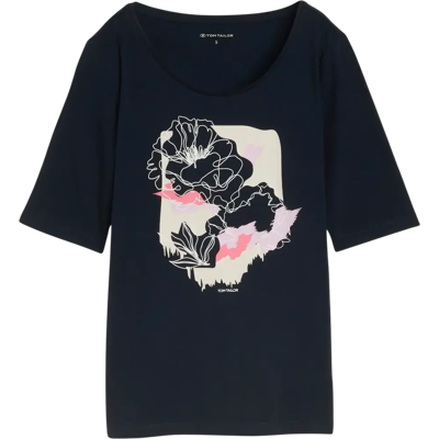 Tom Tailor t-paita printillä - Naiset - Size: M Tom Tailor t-paita printillä - Naiset - Size: M