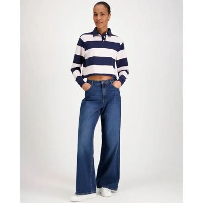 Superdry cropped Rugby paita - Naiset - Size: S Superdry cropped Rugby paita - Naiset - Size: S