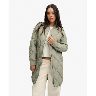 Superdry Long Onion Quilt Liner takki - Naiset - Size: S Superdry Long Onion Quilt Liner takki - Naiset - Size: S