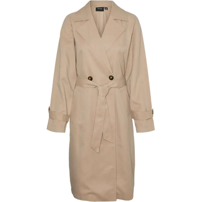 Vero Moda vmlou long vuoreton trenssitakki - Naiset - Size: XS Vero Moda vmlou long vuoreton trenssitakki - Naiset - Size: XS