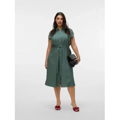 Vero Moda Curve VMCMymulo paitamekko - Naiset - Size: 48 Vero Moda Curve VMCMymulo paitamekko - Naiset - Size: 48