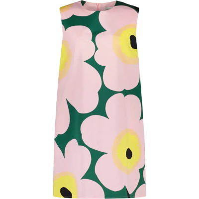 Marimekko Siluetti Unikko mekko - Naiset - Size: 40 Marimekko Siluetti Unikko mekko - Naiset - Size: 40