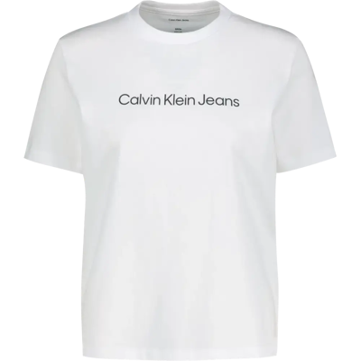 Calvin A- inst logo classic T-Paita - Naiset - Size: XS Calvin A- inst logo classic T-Paita - Naiset - Size: XS