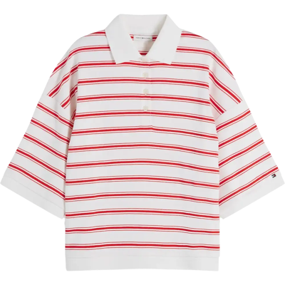 Tommy Hilfiger Multistp Os Polo t-paita - Naiset - Size: M Tommy Hilfiger Multistp Os Polo t-paita - Naiset - Size: M