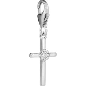 Lumoava Daisy risti charm - Size: 9x16mm + lukko 11mm 2mm cz Lumoava Daisy risti charm - Size: 9x16mm + lukko 11mm 2mm cz