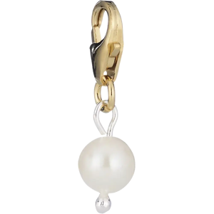 Lumoava Helmi charm - Size: 6x11mm + 11mm Akoya-helmi 55mm Lumoava Helmi charm - Size: 6x11mm + 11mm Akoya-helmi 55mm