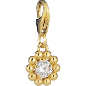 Lumoava Daisy charm - Size: 8x10mm + lukko 11mm 4mm cz Lumoava Daisy charm - Size: 8x10mm + lukko 11mm 4mm cz