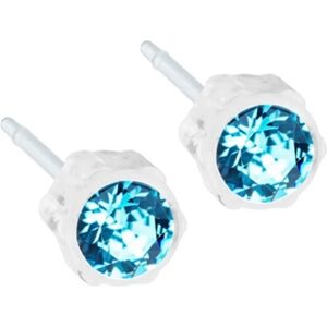 Blomdahl MP Aquamarine korvakorut 4mm Blomdahl MP Aquamarine korvakorut 4mm