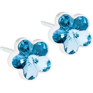 Blomdahl Flower Aquamarine korvakorut 6 mm Blomdahl Flower Aquamarine korvakorut 6 mm