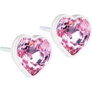 Blomdahl Heart Light Rose korvakorut 6 mm Blomdahl Heart Light Rose korvakorut 6 mm