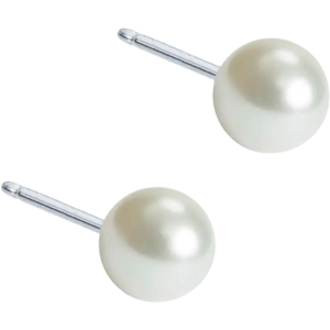 Blomdahl Pearl White korvakorut 4 mm Blomdahl Pearl White korvakorut 4 mm