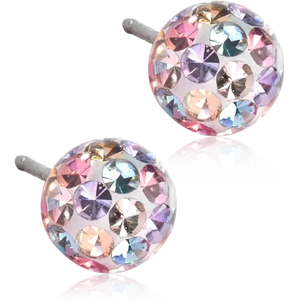 Blomdahl Crystal Ball Light Fantasy korvakorut 6 mm Blomdahl Crystal Ball Light Fantasy korvakorut 6 mm