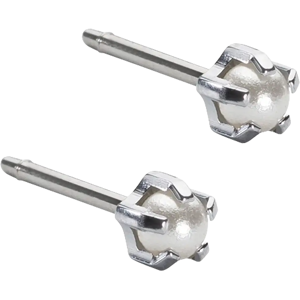 Blomdahl Tiffany Pearl White korvakorut 4mm Blomdahl Tiffany Pearl White korvakorut 4mm