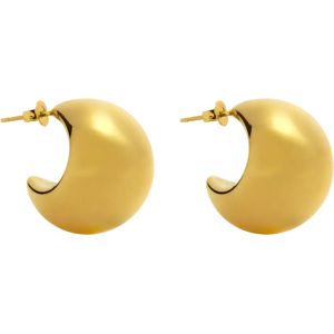 Edblad Bold creoles l gold korvarenkaat - Size: One size Edblad Bold creoles l gold korvarenkaat - Size: One size