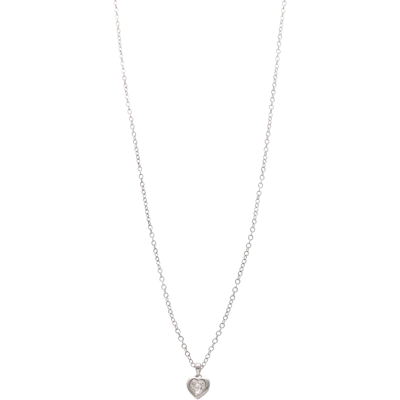 Ted Baker Hannela crystal heart silver riipus - Size: One size Ted Baker Hannela crystal heart silver riipus - Size: One size