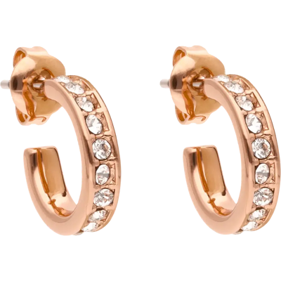 Ted Baker Seenita crystal nano silver korvarenkaat - Size: One size Ted Baker Seenita crystal nano silver korvarenkaat - Size: One size