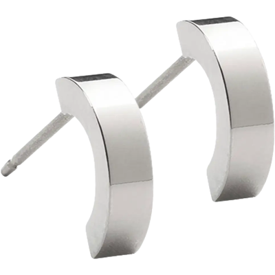 Blomdahl Pendant Plain Curved Silver korvakorut 10 mm Blomdahl Pendant Plain Curved Silver korvakorut 10 mm