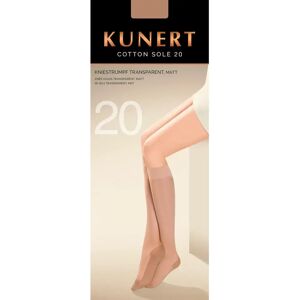 Kunert Cotton Sole polvisukat - Naiset - Size: 35-38 Kunert Cotton Sole polvisukat - Naiset - Size: 35-38